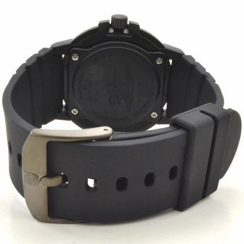 Luminox Men's Black Strap Watch - Blackout Navy Seal Black Dial Dive | 3001.BO