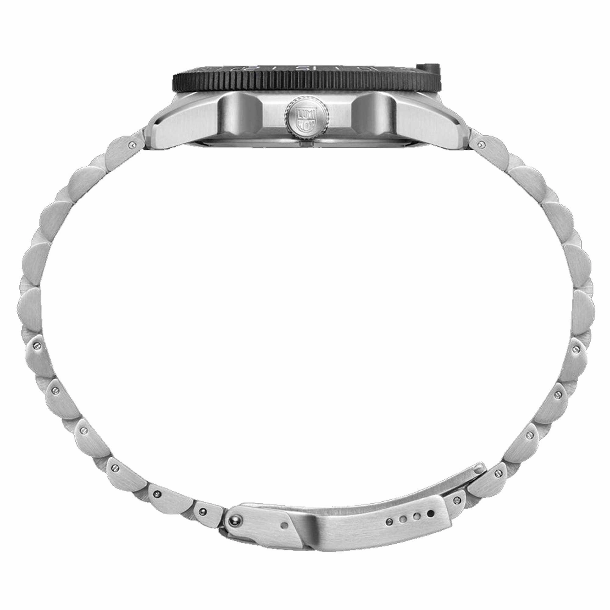 Luminox Men's Quartz Watch - Pacific Diver Ripple Blue Dial Bracelet | 3123.M.SET