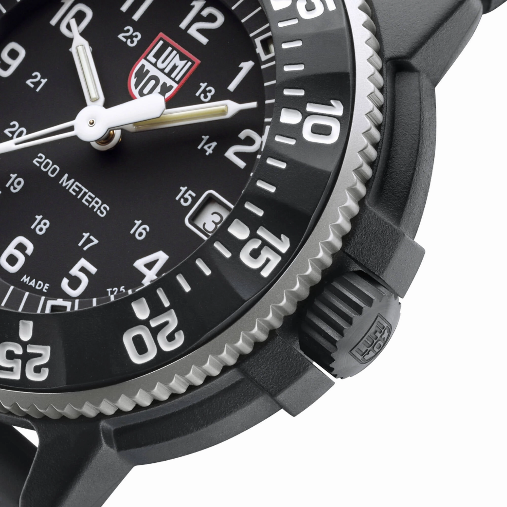 Luminox Men's Watch - Navy Seal Original Black Dial Quartz Rubber Strap | XS.3001.H