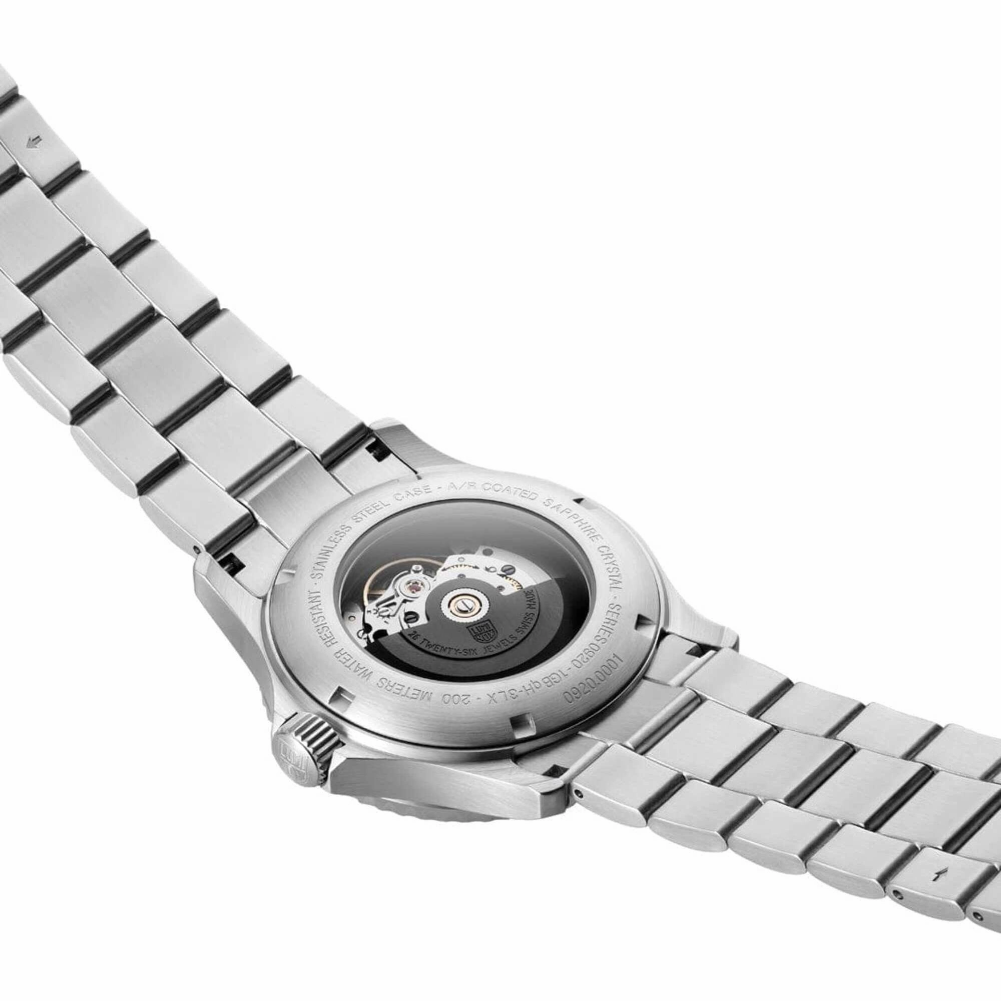 Luminox Men's Watch - Sport Timer Automatic Green Dial Steel Bracelet Dive | XS.0937