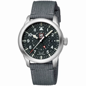 Luminox Men's Watch - Volition America Quartz Black Dial Grey Strap | XA.9522.VOL