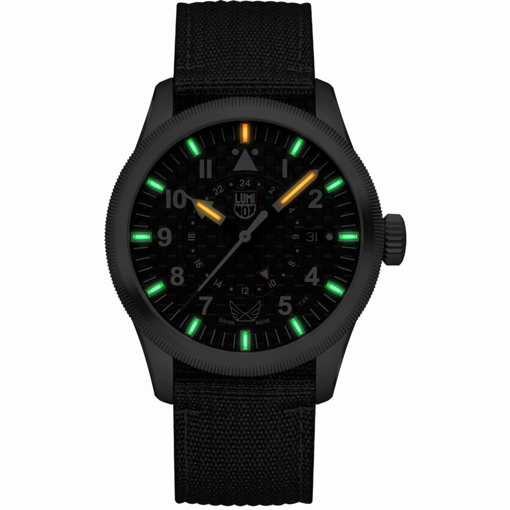 Luminox Men's Watch - Volition America Quartz Black Dial Grey Strap | XA.9522.VOL