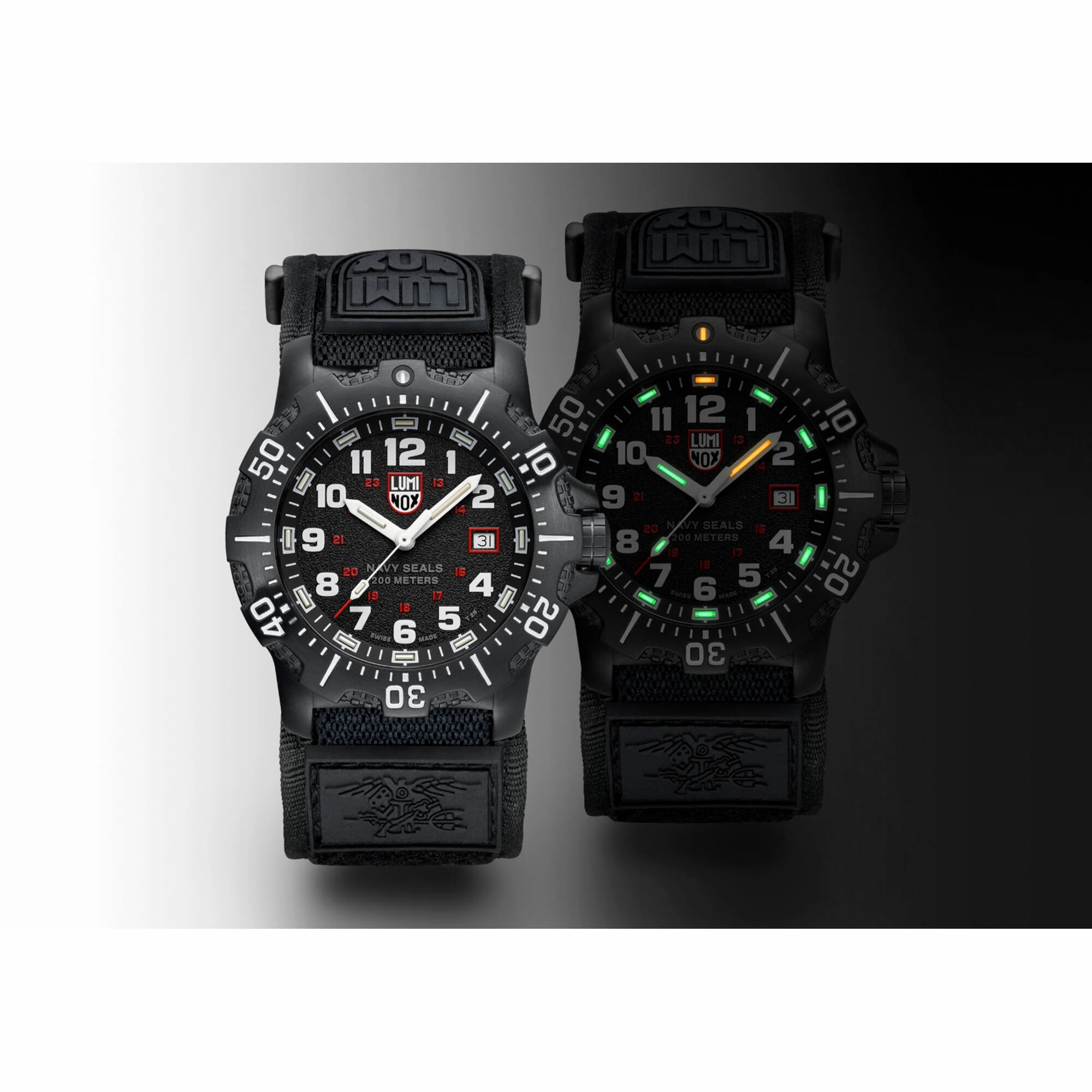 Luminox Men's Watch Set - Navy Seal 4230 Series Quartz Black Dial Strap | XS.4231.SET