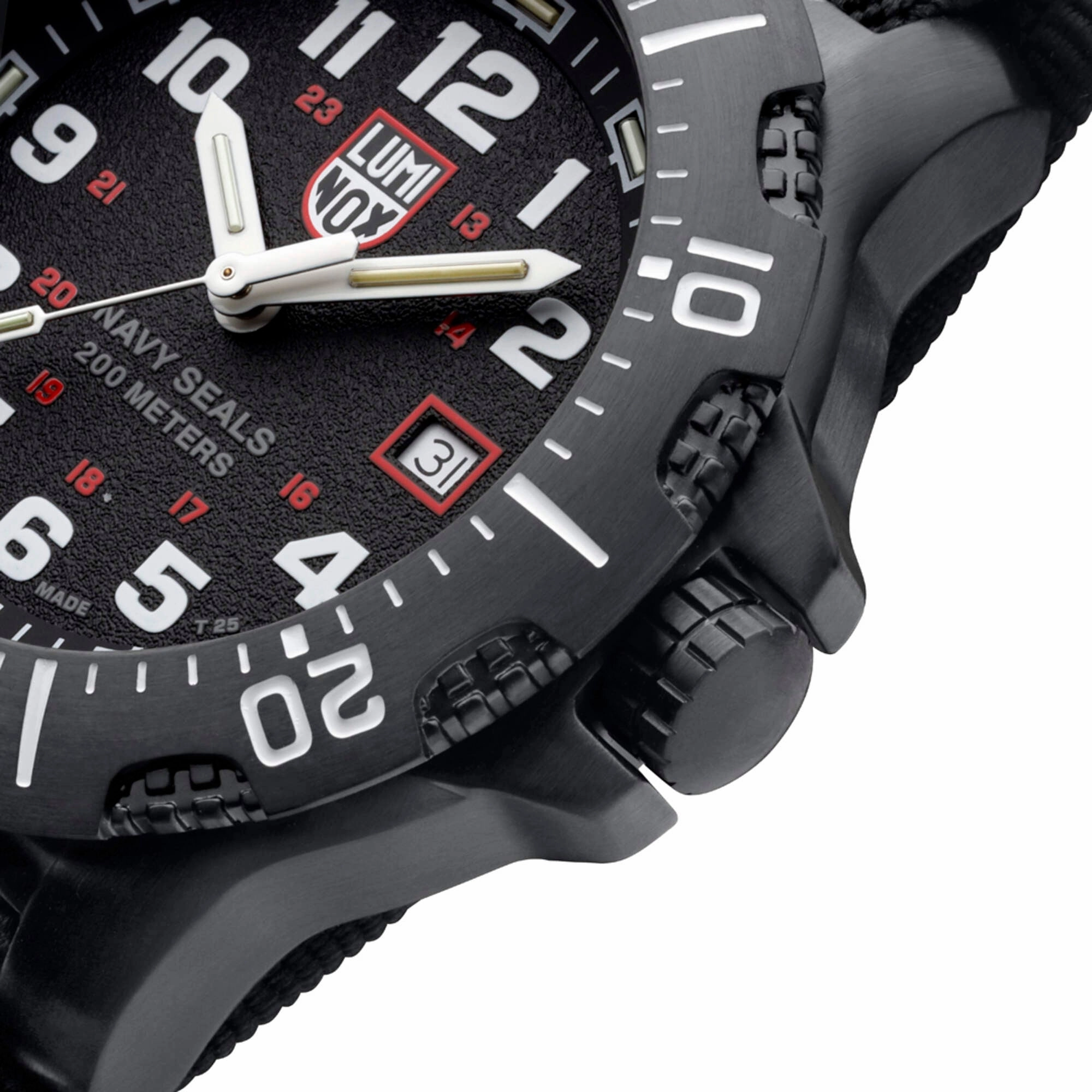 Luminox Men's Watch Set - Navy Seal 4230 Series Quartz Black Dial Strap | XS.4231.SET