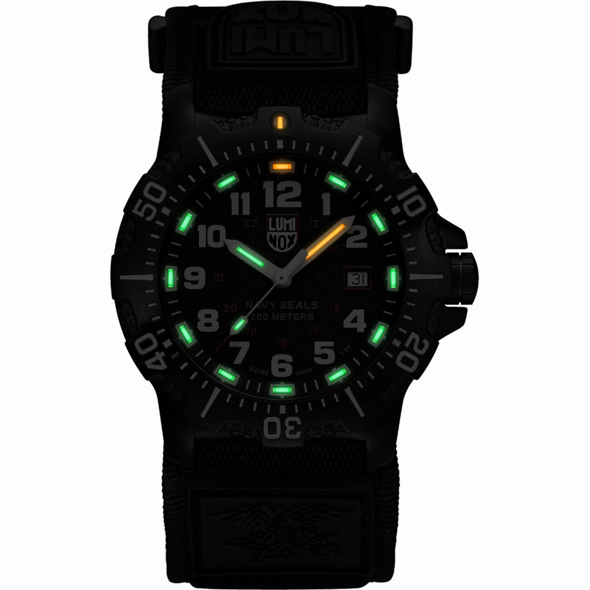 Luminox Men's Watch Set - Navy Seal 4230 Series Quartz Black Dial Strap | XS.4231.SET