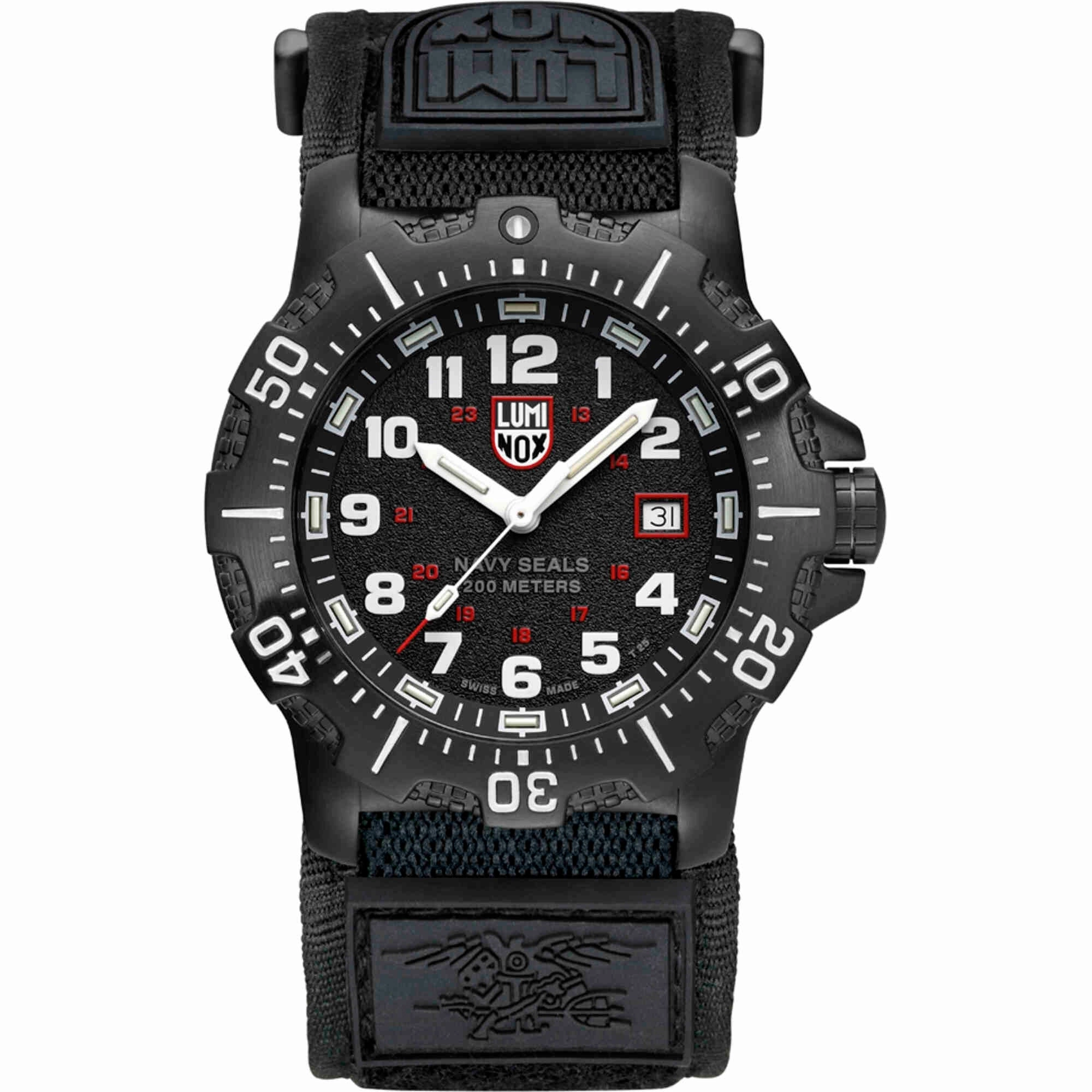 Luminox Men's Watch Set - Navy Seal 4230 Series Quartz Black Dial Strap | XS.4231.SET