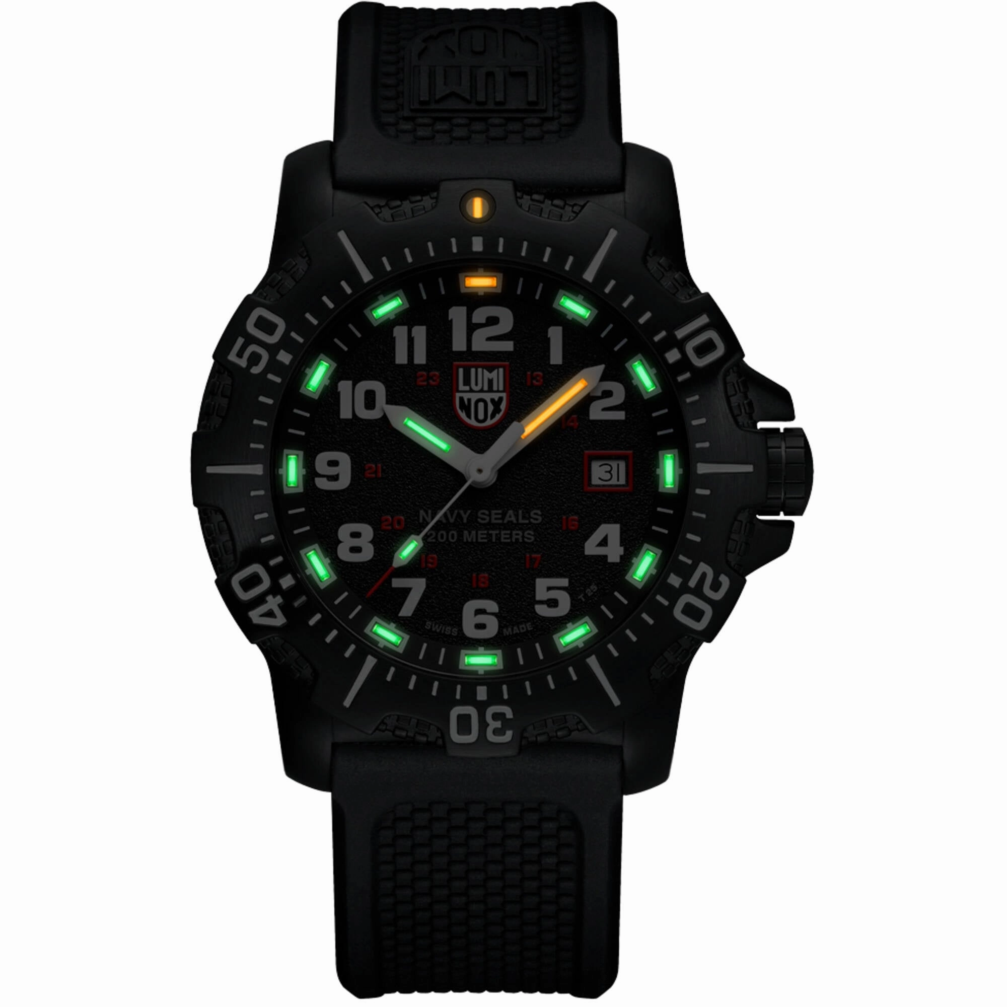 Luminox Men's Watch Set - Navy Seal 4230 Series Quartz Black Dial Strap | XS.4231.SET