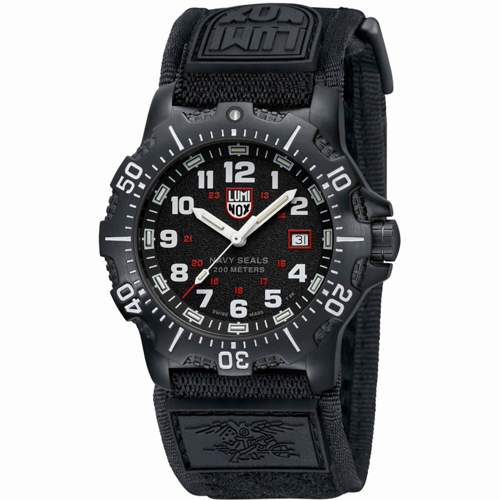 Luminox Men's Watch Set - Navy Seal 4230 Series Quartz Black Dial Strap | XS.4231.SET