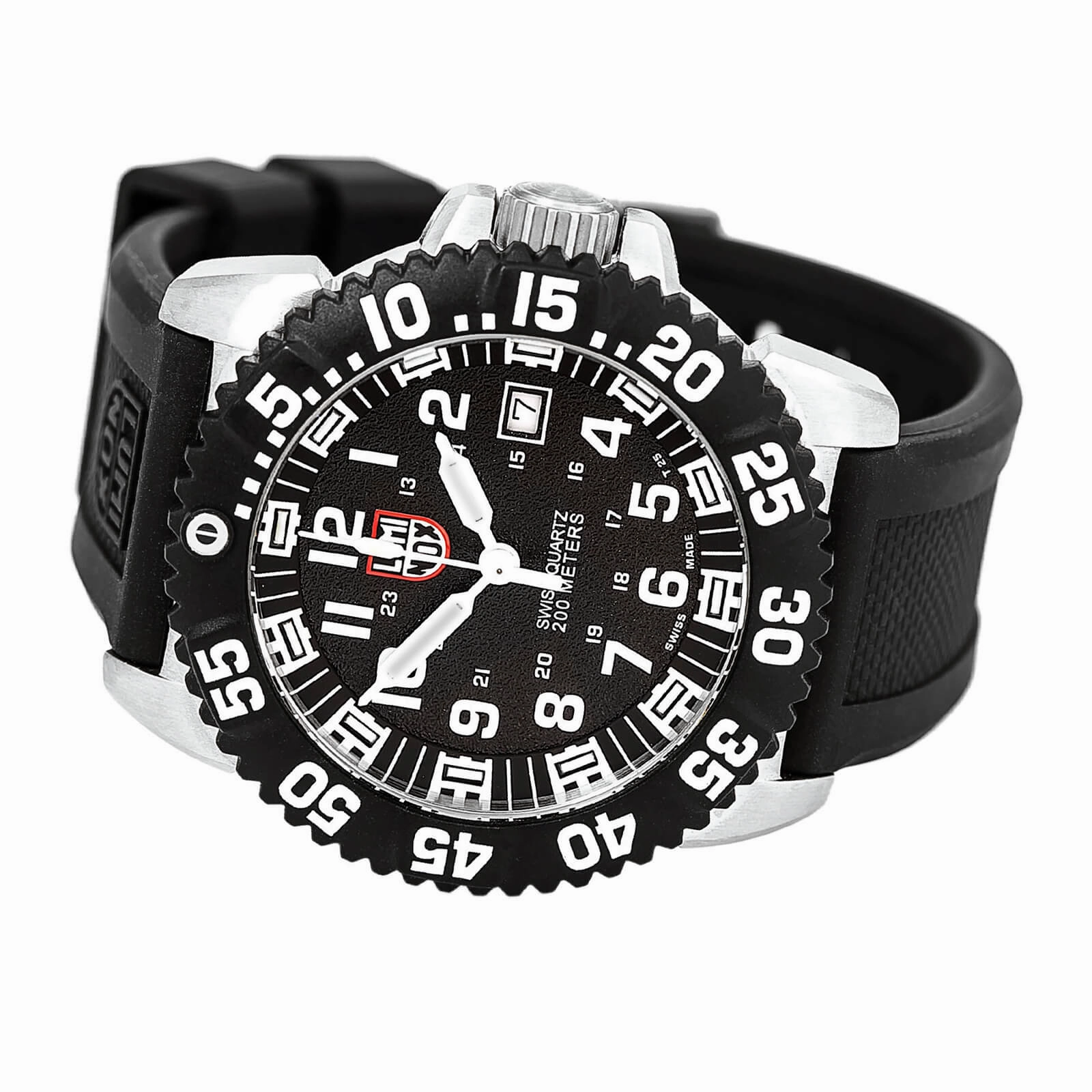 Luminox Men's White Numeral Steel Colormark Watch | 3151.NV