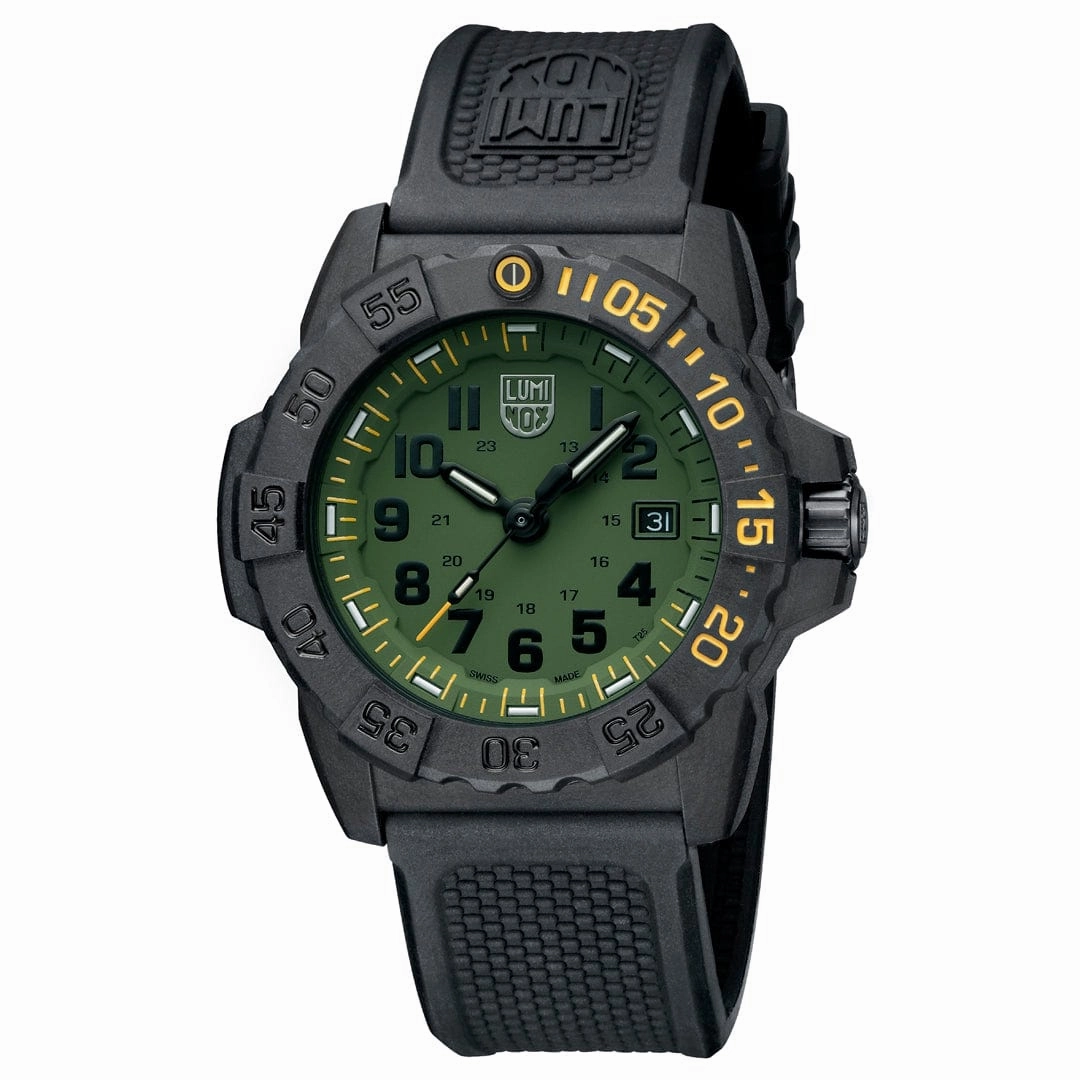 Luminox Navy Seal Foundation Green Dial Watch XS.3517.NSF.SET