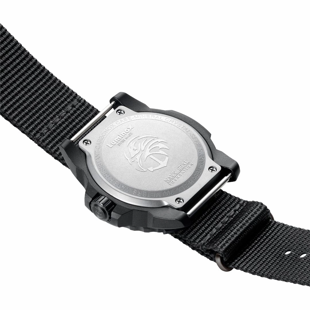 Luminox Navy Seal Foundation Green Dial Watch XS.3517.NSF.SET