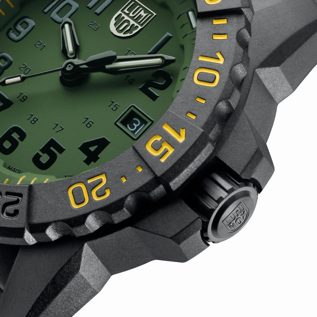 Luminox Navy Seal Foundation Green Dial Watch XS.3517.NSF.SET