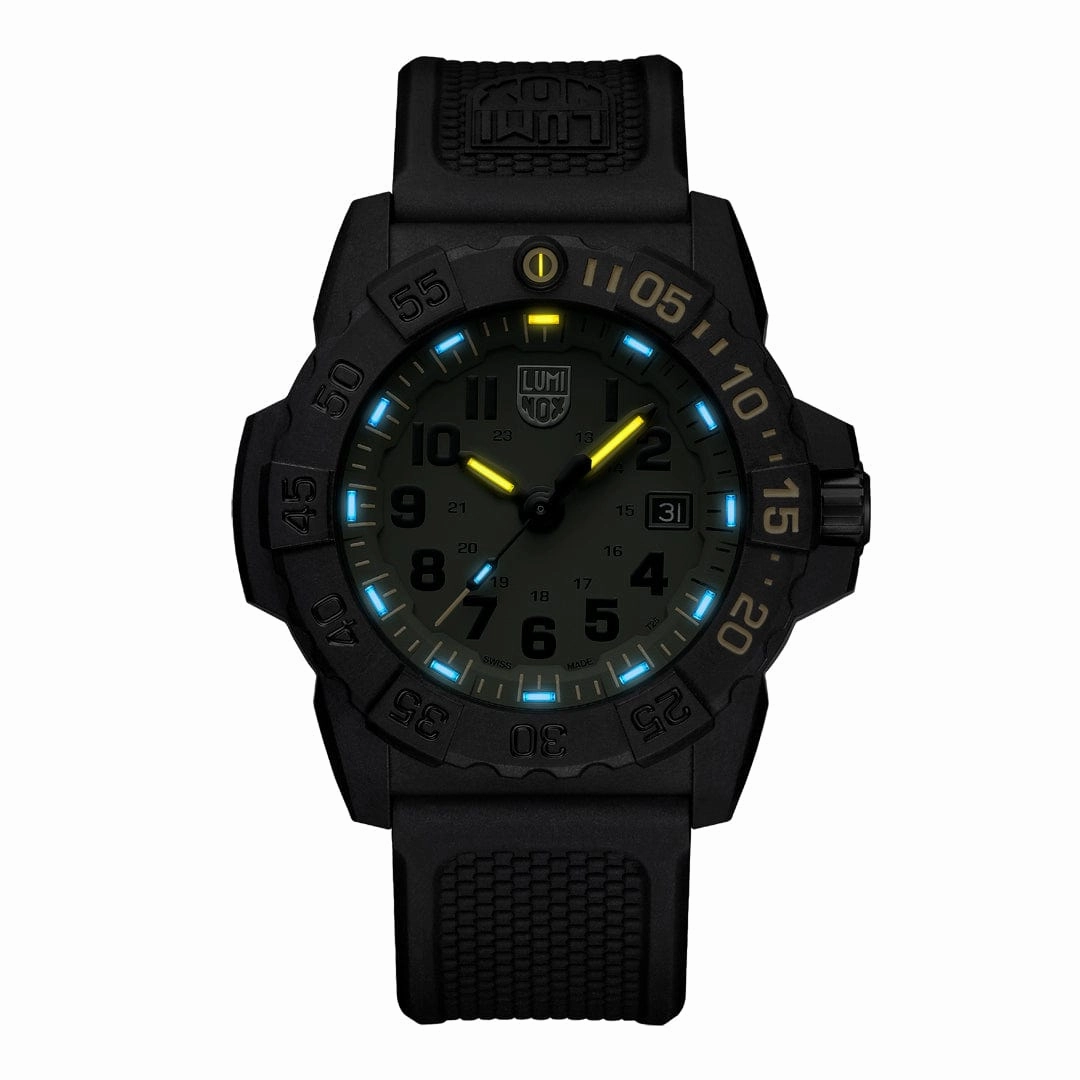 Luminox Navy Seal Foundation Green Dial Watch XS.3517.NSF.SET