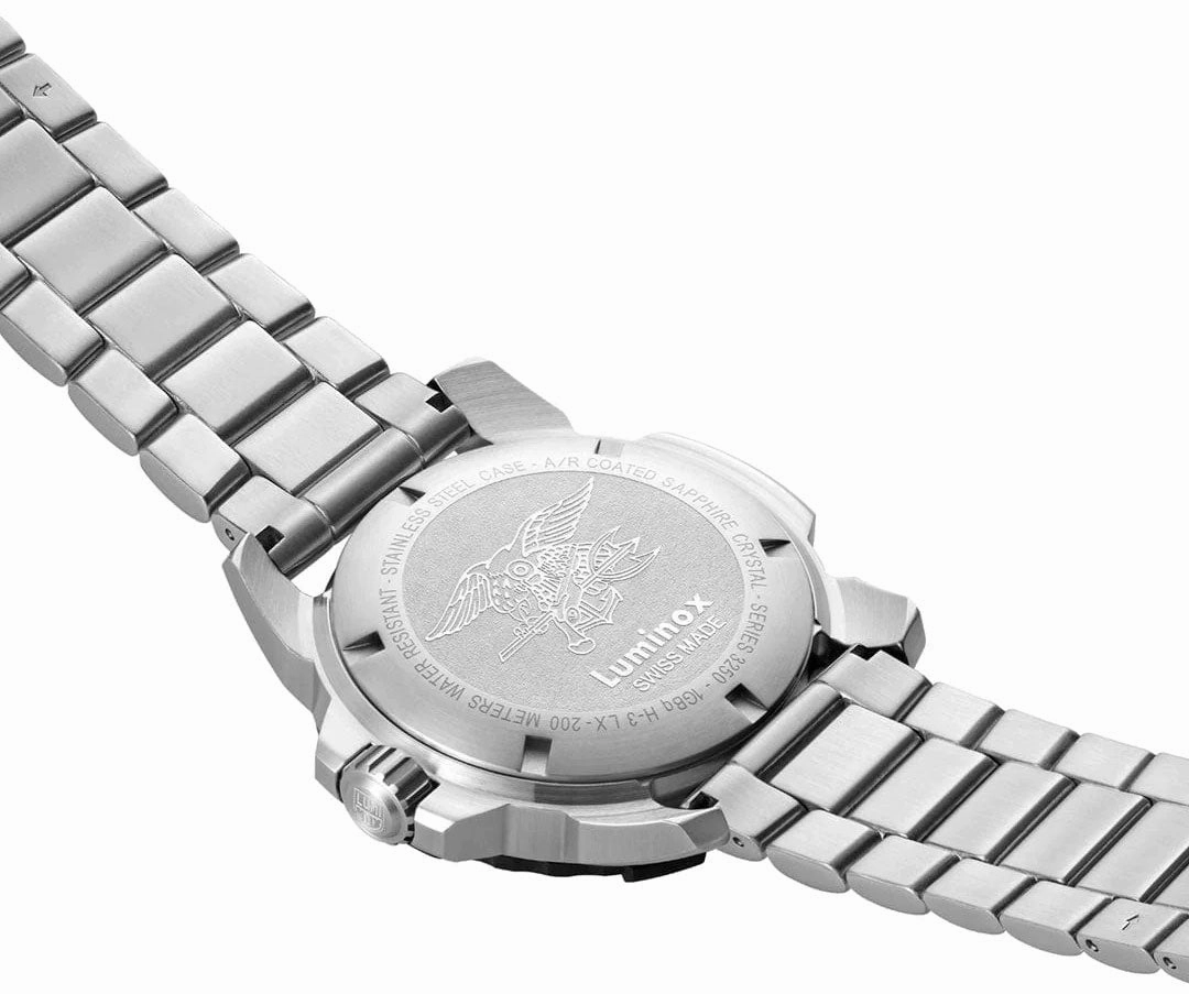 Luminox Navy SEAL RSC Stainless Steel Blue Dial Date Divers Quartz Mens Watch XS.3254.CB
