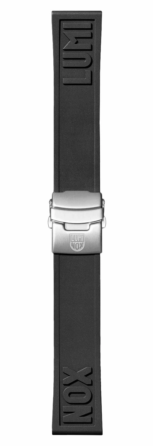 Luminox Pacific Diver Chronograph Stainless Steel Black Dial Burgundy Rubber Interchangeable Black Rubber Strap Day/Date Divers Quartz Mens Watch XS.3155.1.SET