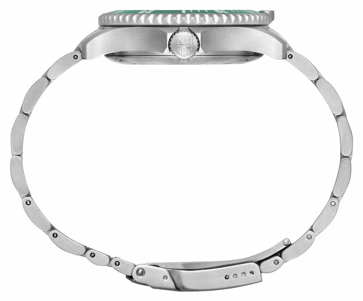 Luminox Sport Timer Automatic Stainless Steel Green Dial Day/Date Divers Mens Watch XS.0937