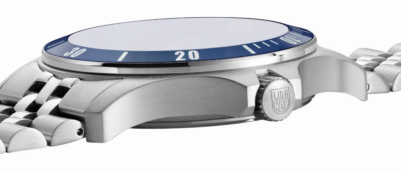 Luminox Sport Timer Stainless Steel Blue Dial Date Quartz Mens Watch XS.0913