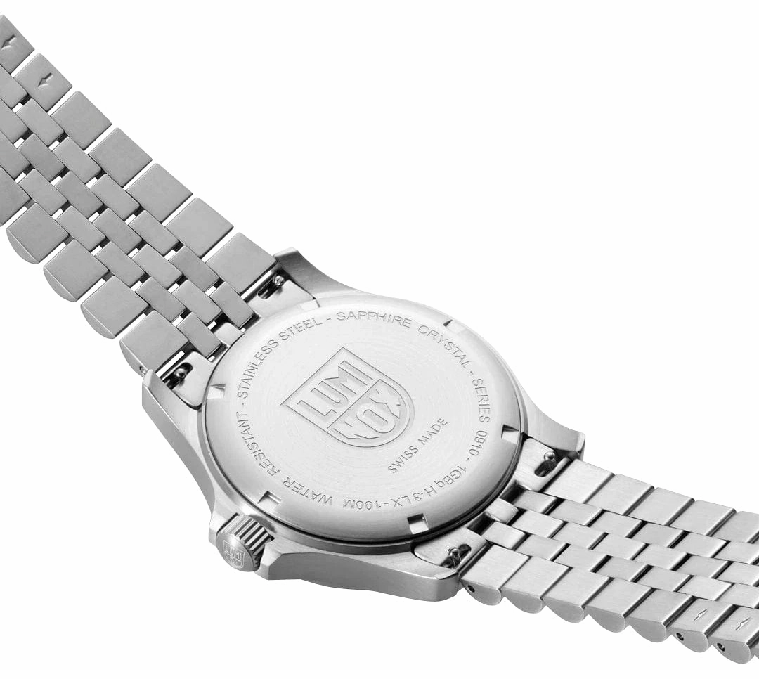 Luminox Sport Timer Stainless Steel Blue Dial Date Quartz Mens Watch XS.0913