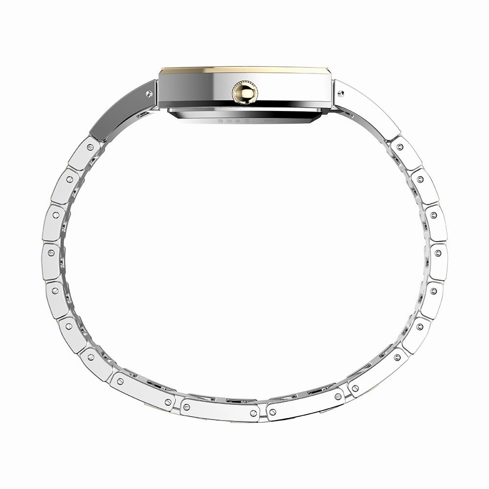 Main Street 3-Hand 22mm Metal Band
