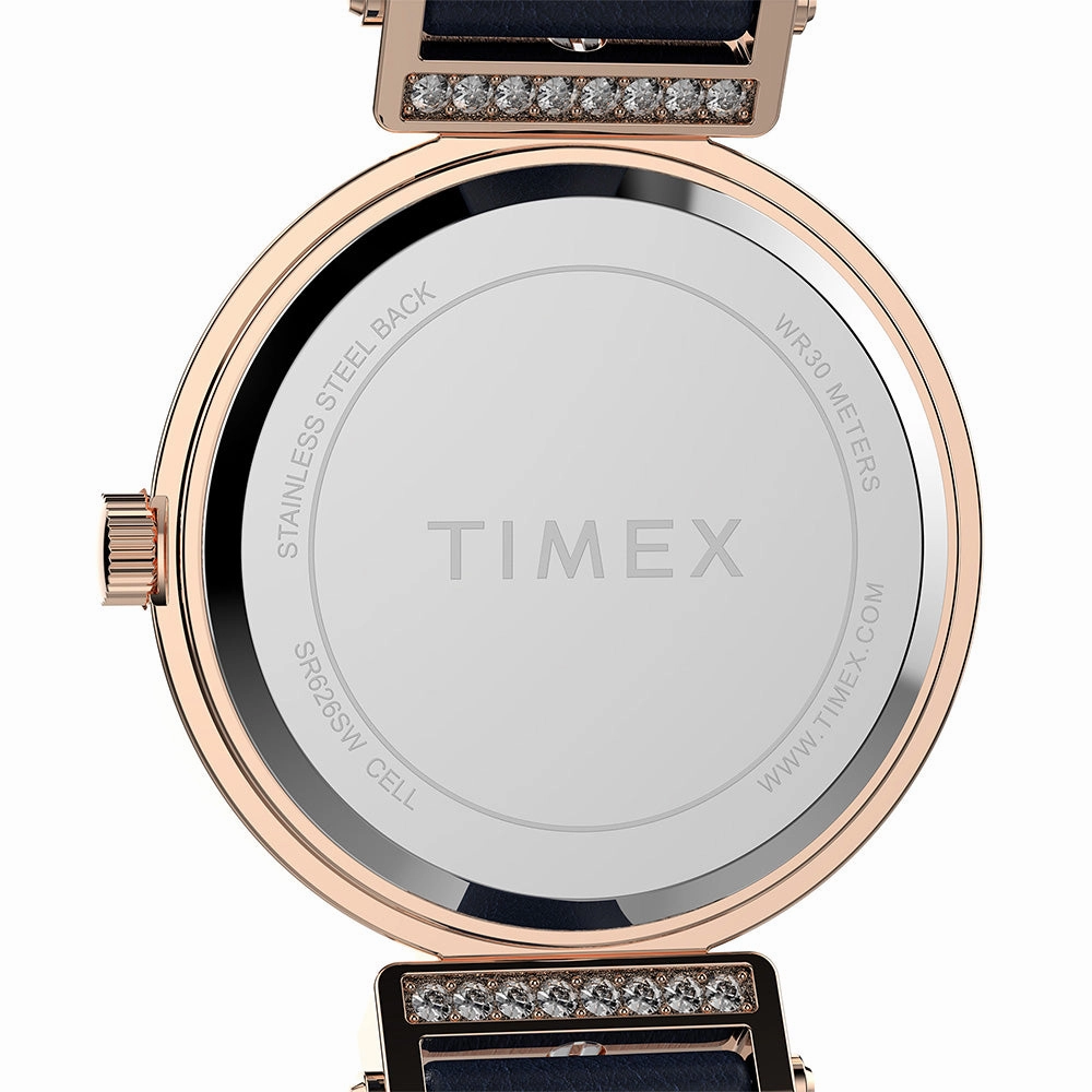 Main Street 3-Hand 31mm Leather Band