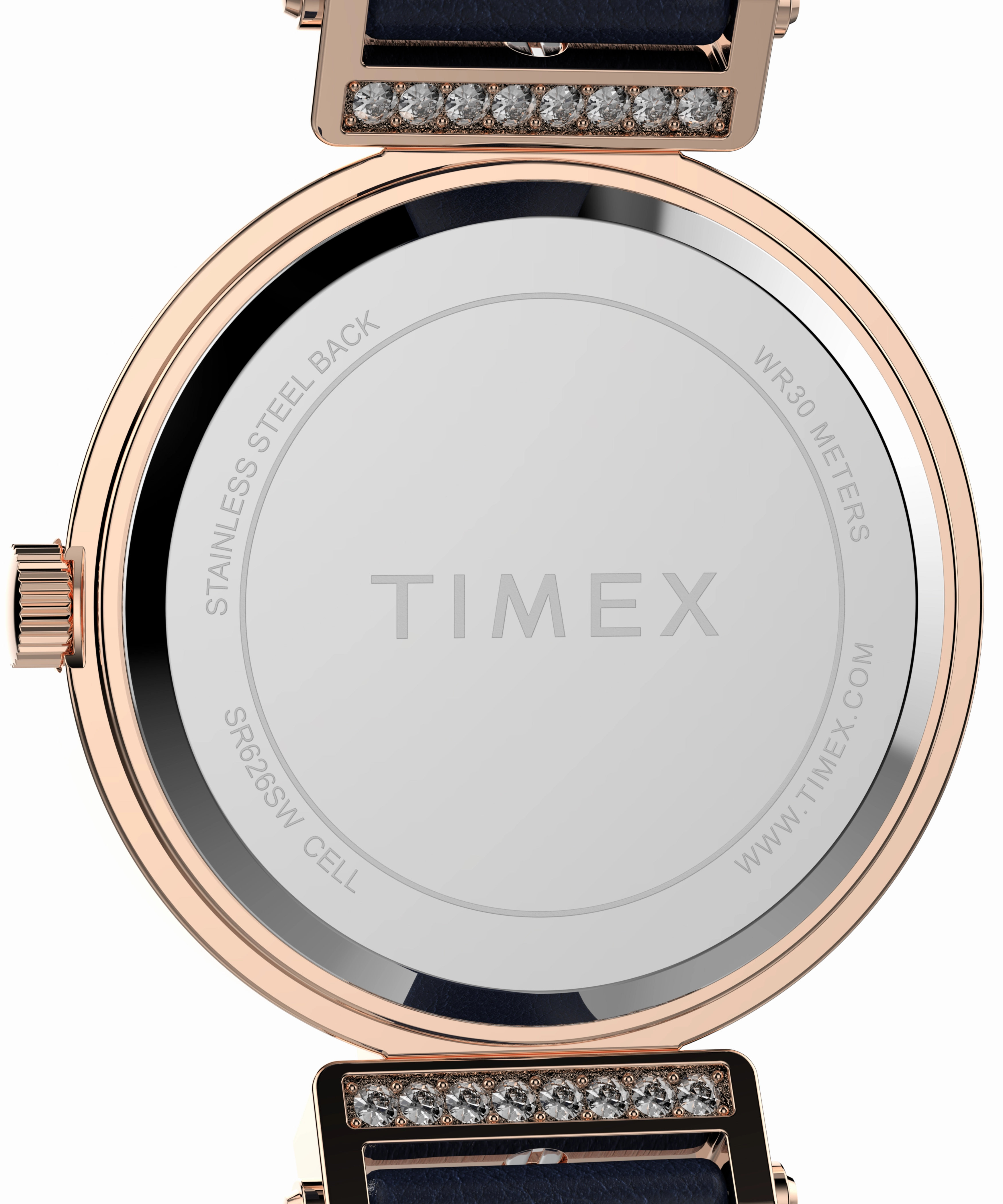 Main Street 3-Hand 31mm Leather Band
