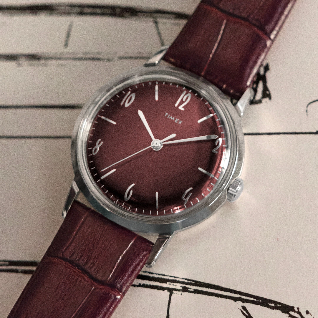 Marlin  34mm Leather Band