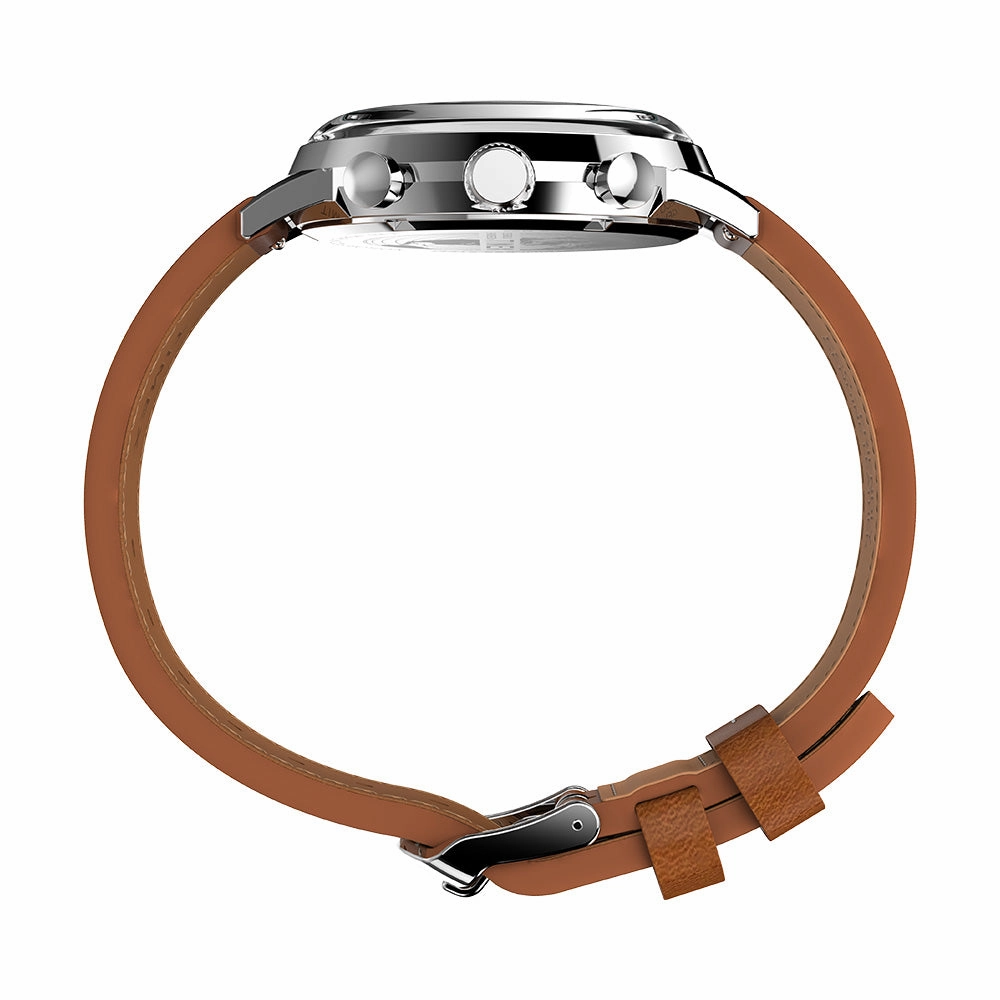 Marlin Quartz Chronograph 40mm Leather Band
