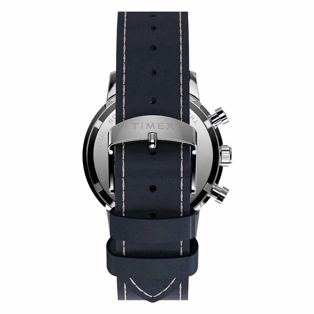 Marlin Quartz Chronograph 40mm Leather Band