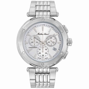 Mathey Tissot Men's Watch - Neptune Chrono Silver Tone Dial Steel Bracelet | H912CHAI