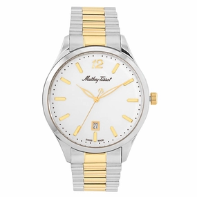 Mathey Tissot Men's White dial Watch