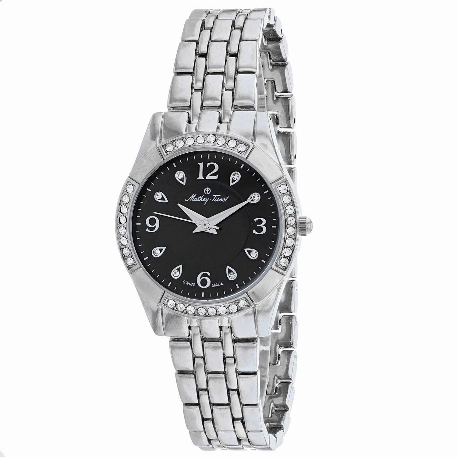 Mathey Tissot Women's Black dial Watch