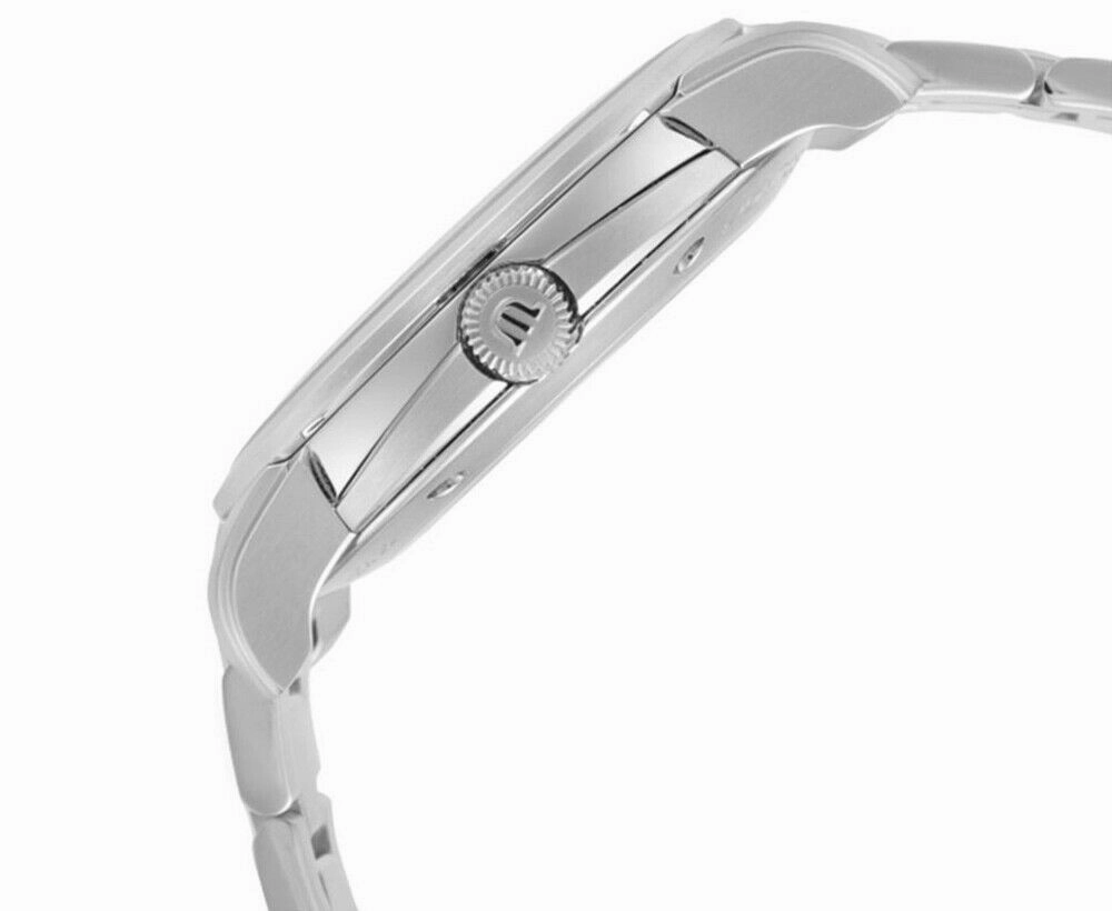 Maurice Lacroix Pontos Stainless Steel Gray Dial Day-Date Automatic Mens Watch PT6358-SS002-332