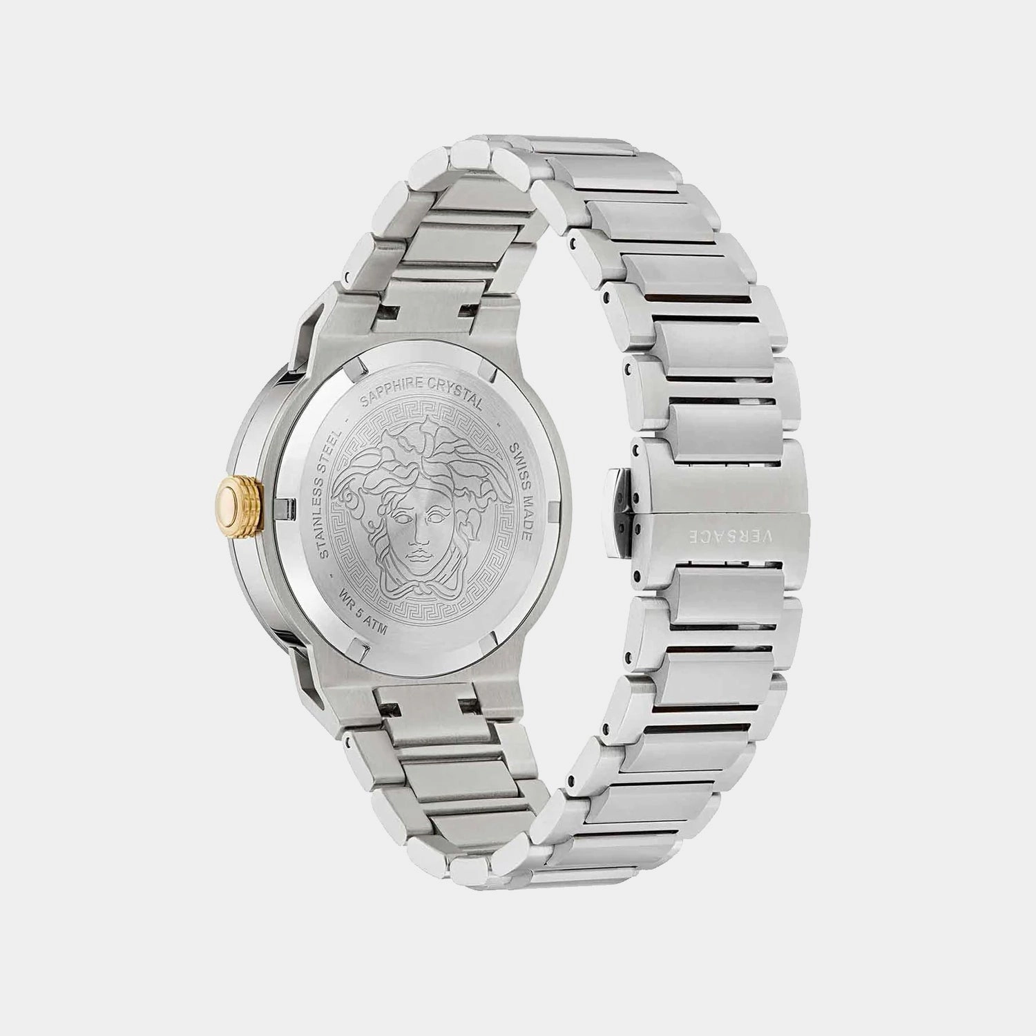 Medusa Infinite Women Quartz Silver Dial Analog Stainless Steel Watch VE3F00322