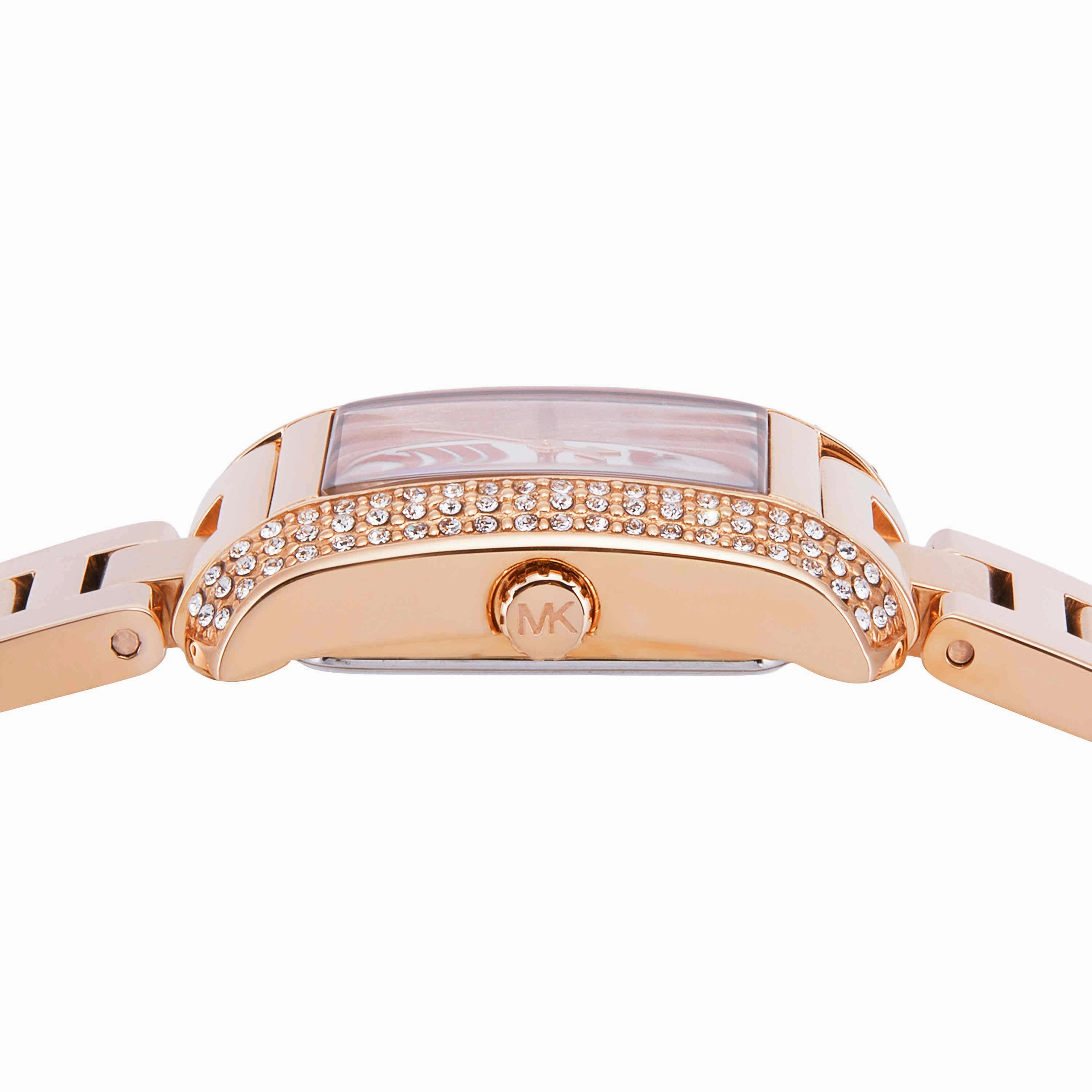 Michael Kors Emery Rose Gold Tone Analogue Watch MK7512SET