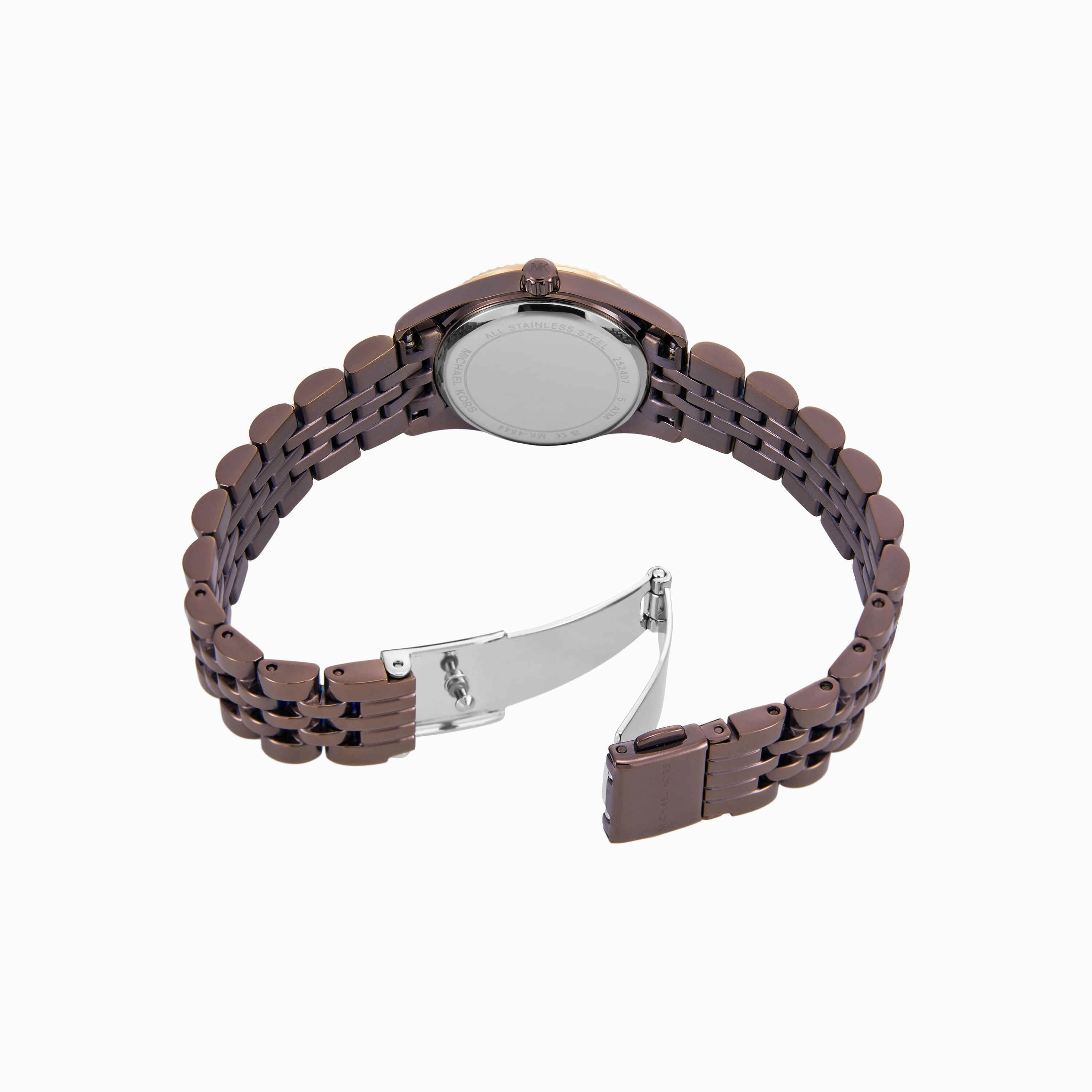 Michael Kors Lexington Brown Analogue Watch MK4844