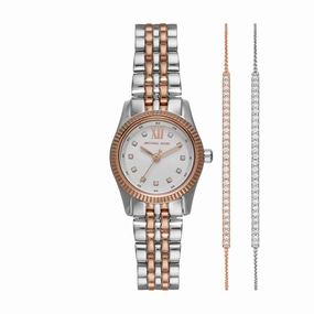 Michael Kors Lexington Two Tone Analogue Watch MK4817SET