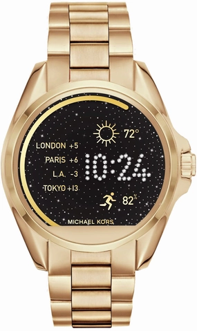 Michael Kors Watch Access Bradshaw Gold Tone Smartwatch