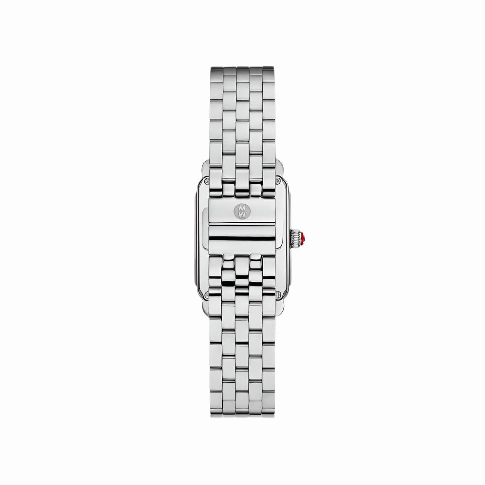 Michele Deco Park Stainless Steel Watch