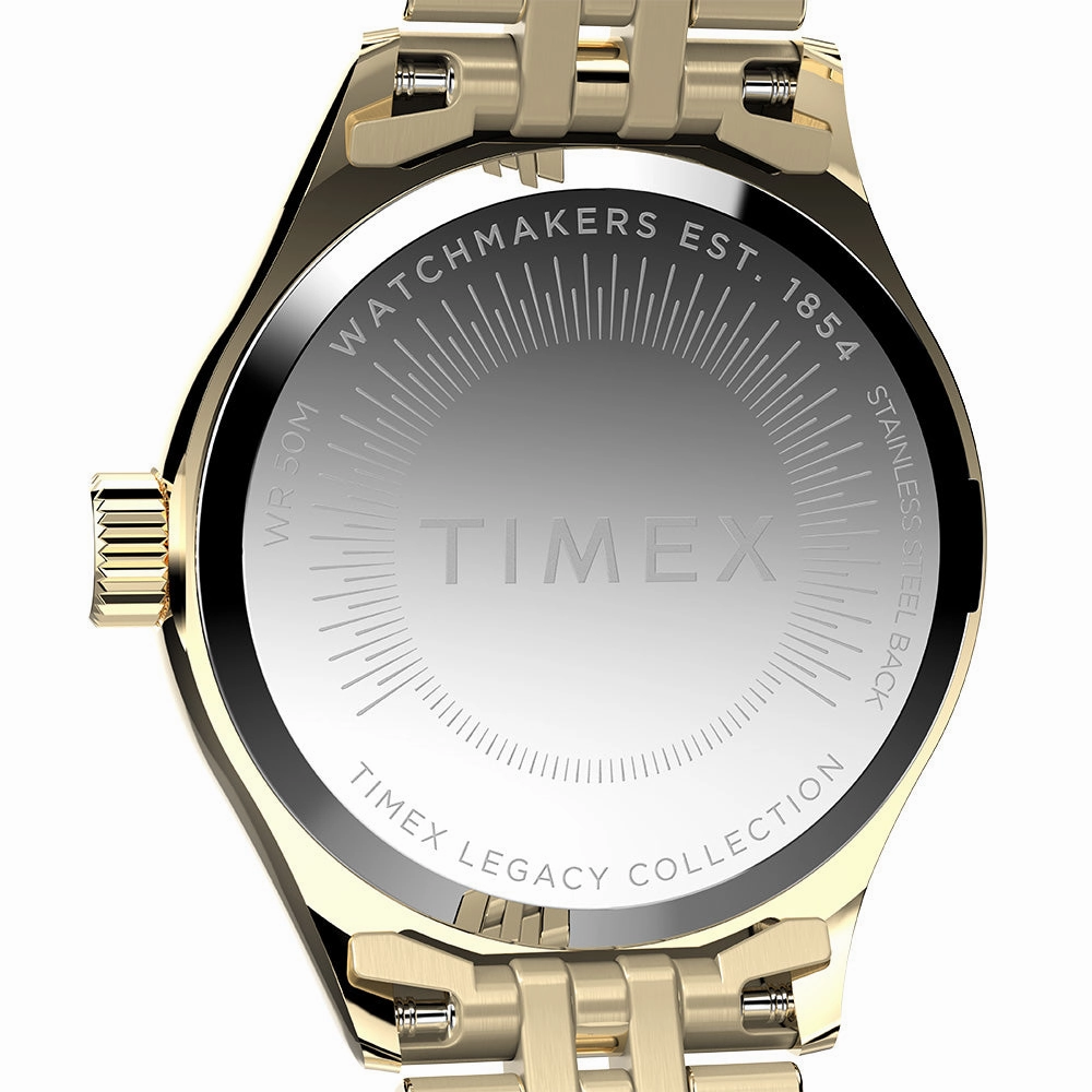 Mini Legacy 3-Hand 24mm Stainless Steel Band
