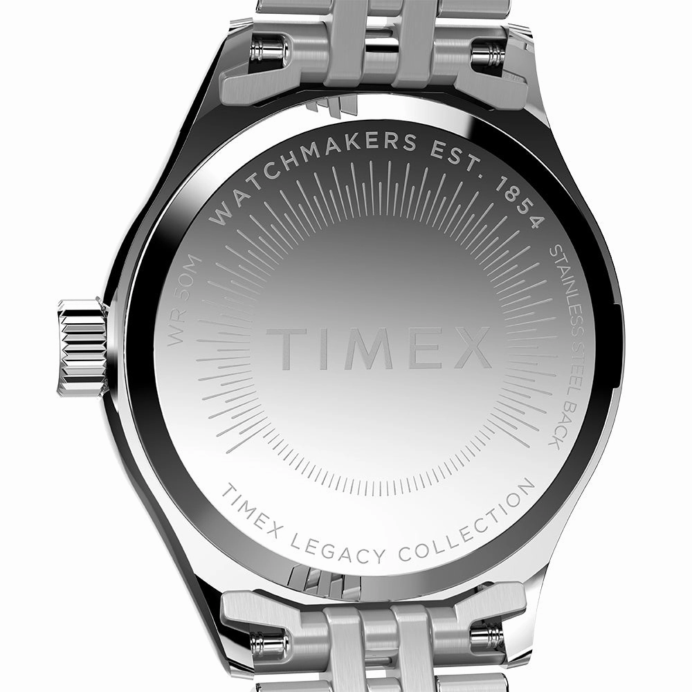 Mini Legacy 3-Hand 24mm Stainless Steel Band