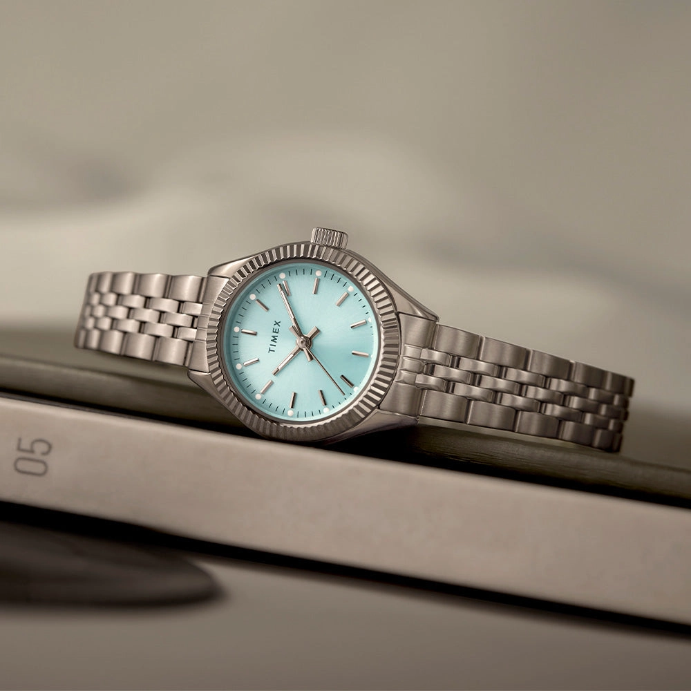 Mini Legacy 3-Hand 24mm Stainless Steel Band