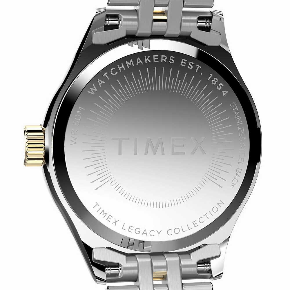 Mini Legacy 3-Hand 24mm Stainless Steel Band