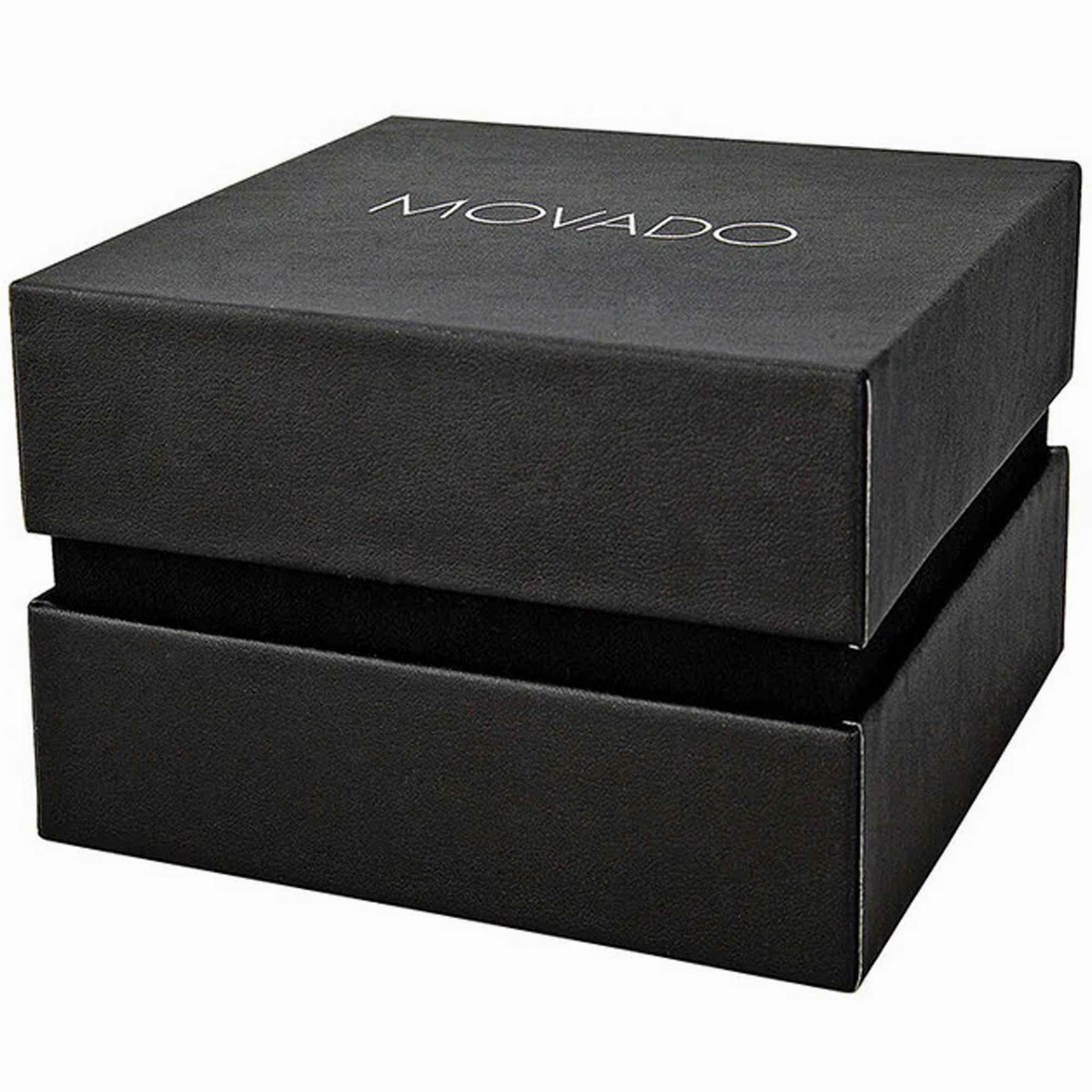 Movado Unisex Watch - Quartz Black Museum Dial Silver Tone Bracelet | 0607234