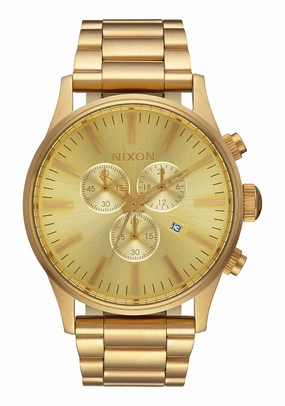 Nixon Sentry Chrono All Gold A386-502-00