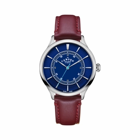 No.274 Steel, navy and oxblood