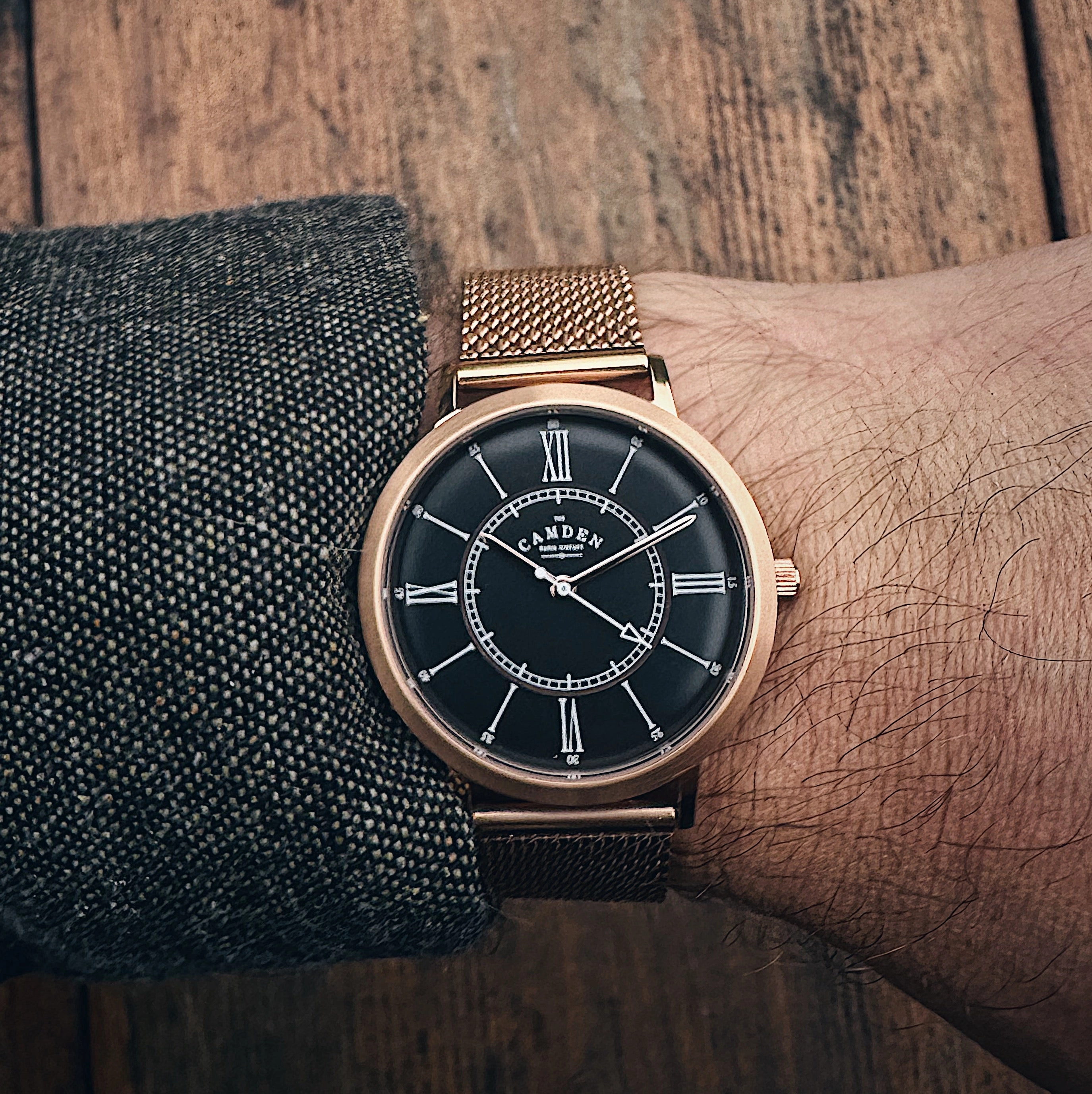 No.27 Type II Rose Gold and Mesh