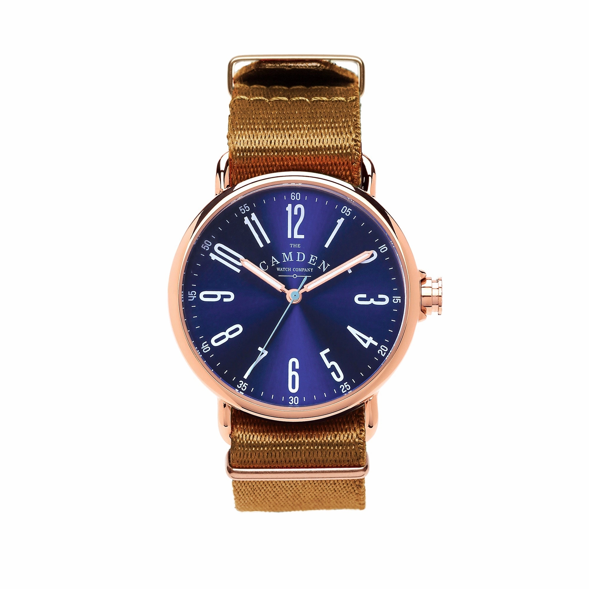 No.88 Rose Gold and Camel Nato