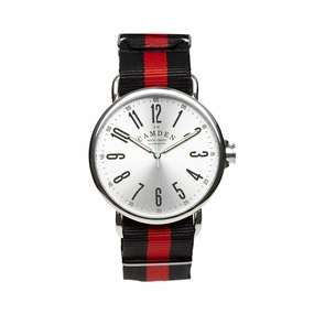 No.88 Steel and Red & Black Nato