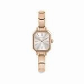 Nomination Composable Paris Watch, Silver Rectangular, Rose Gold