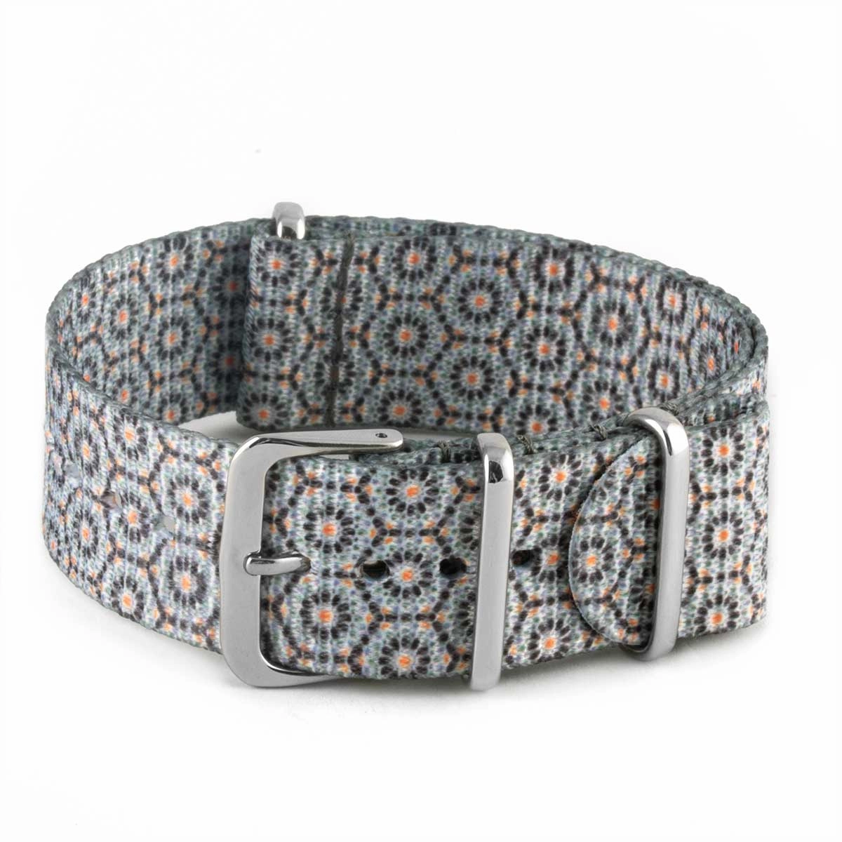 Nylon / fabric nato strap - Dandy (blue, grey, red, golden)
